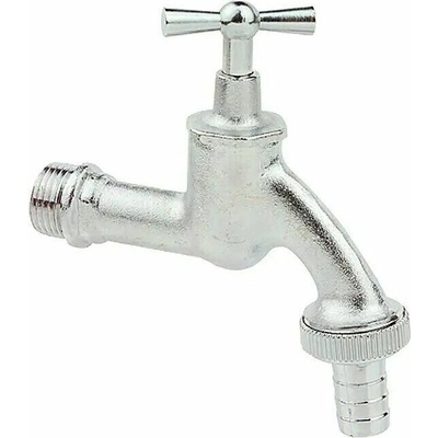 Záhradný kohútik, vonkajší závit G3/4", pochrómovaný kov