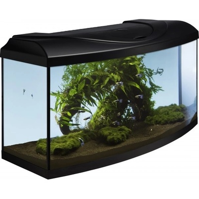Diversa Startup 80 LED akvarijní set vypouklý černý 112 l