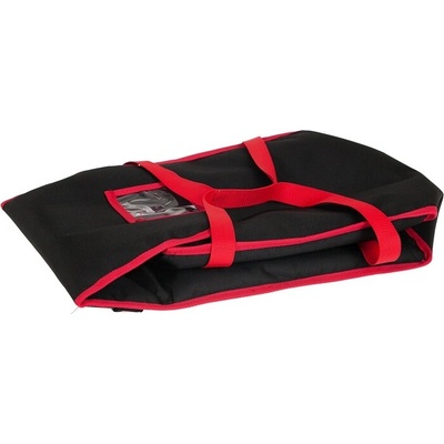 FURMIS Taška na pizzu na 4 krabice 350x350 mm, material Cordura, černá s červeným lemováním | FURMIS, ECO S