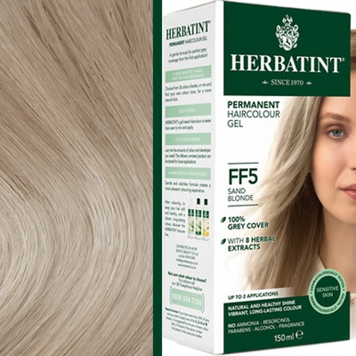 Herbatint Permanentní barva na vlasy FF5 Písková blond 150 ml