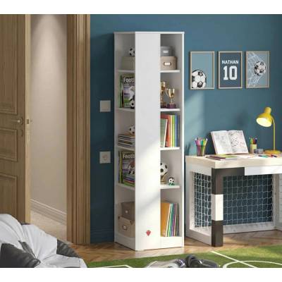 Dětská knihovna bílá Locker