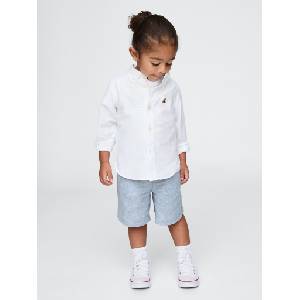 GAP Бебешки ленени къси панталони GAP GAP | Sin | Момчешки | 110