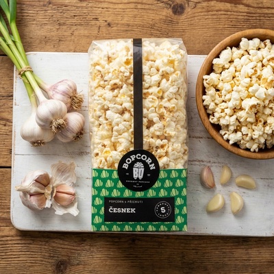Bopcorn Česnekový popcorn 3000 ml