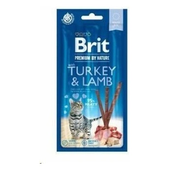 Brit Premium by Nature Cat Sticks with Turkey & Lamb 3 ks