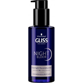 Image 1 of Schwarzkopf Gliss Hair Mask Night Elixir - Нощна маска за много увредена коса 100мл