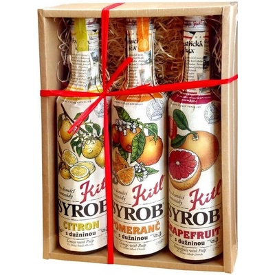 Kitl Syrob Citrus Grep Citron Pomaranč 3 x 0,5 l