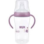 Nuk Бебешко шише NUK Perfect Match - С накрайник за сок, TC, РР, 260 ml, хипо, лилаво (10216312) - baby