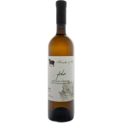 Vinařství Koncho & Co KISI polosladké bílé pozdní sběr 12% 0,75 l (holá láhev)