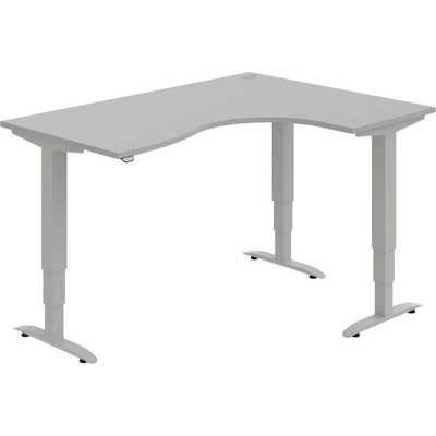 OFFICE PRO s.r.o. HOBIS trigon elektr.staviteľný stôl stand.ovlad. - MST 3 2005 L, šedá