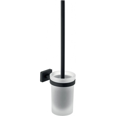 Novaservis Greta WC souprava ø 8,5 × 37,4 cm černá AGR14BL