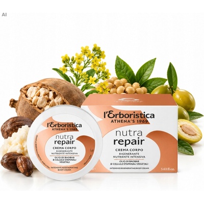 Athena's tělový krém s baobabovým olejem 150 ml