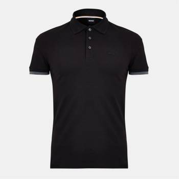 Boss Блуза с яка Boss Men's Phillipson Short Sleeve Polo Shirt - Black