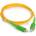 Conneu SC-APC-SC-APC дуплексна пач корда, сингълмод OS2, 3 мм. , жълта, Conneu (7.0 м) (CNFJ-SCASCAOS2DYE3mm-7)