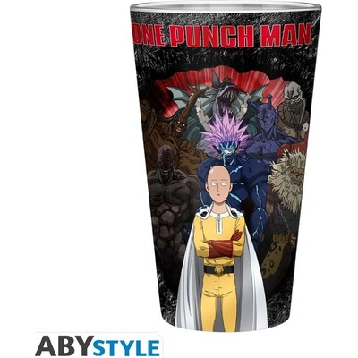 ONE PUNCH MAN Large Glass One against all 400 ml