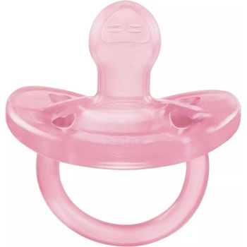 Chicco Силиконова залъгалка Chicco Physio Soft - 6-12 месеца, за момиче, асортимент (N0312)