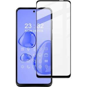 Удароустойчив стъклен протектор покриващ целия екран марка IMAK Pro за Motorola G13 - с черна рамка
