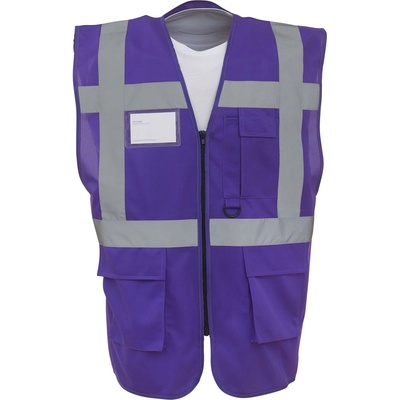 Yoko hi-vis hvw801 / Многофункционална жилетка - лилава xxxl (79w80135013)