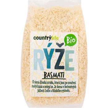 COUNTRY LIFE BIO Ryža Basmati 0,5 kg