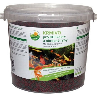 Proxim Koi barevné plovoucí granule 3 mm 2 l