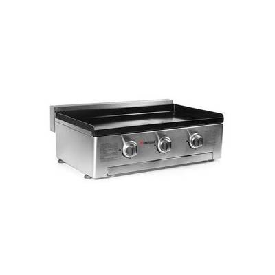 Tristar BQ-6395 / plynový záhradný gril / 7200 W / 3 horáky / 72 x 41.6 cm / nerez / strieborná (BQ-6395)