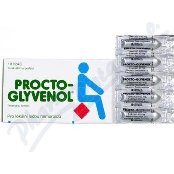PROCTO-GLYVENOL RCT 400MG/40MG SUP 10