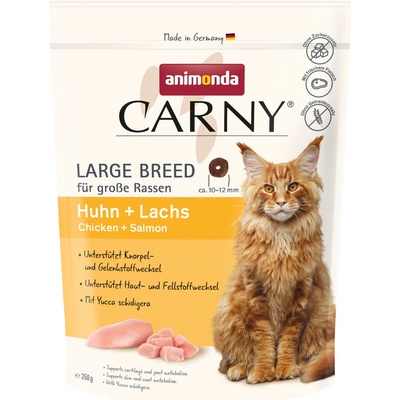 Animonda Carny Adult Large Breed Grain Free Chicken Salmon 350 g