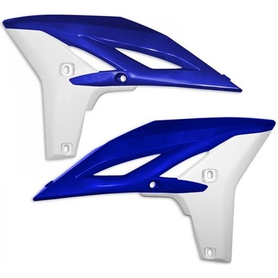 UFO kryty chladiče YAMAHA YZF 250 11-13, WRF 450 12-15 barva OEM (bílá/modrá)
