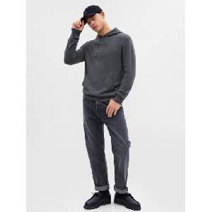GAP Суитшърт с качулка CashSoft GAP GAP | Cheren | МЪЖЕ | 28/32