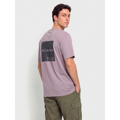 Columbia CSC Logo Back shale purple/boxy brand