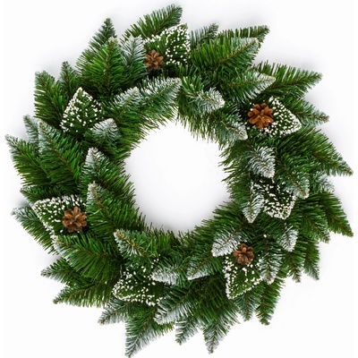 Miešaný vianočný veniec 50cm