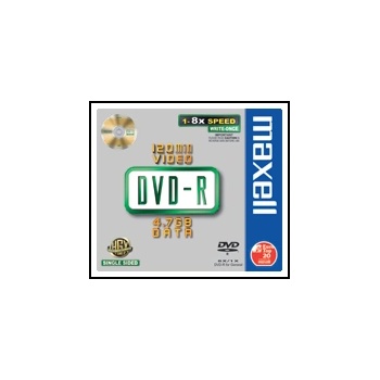 Maxell DVD-R 4.7GB 16x тънък DVD диск 275608.35. TW (275608.35.TW)