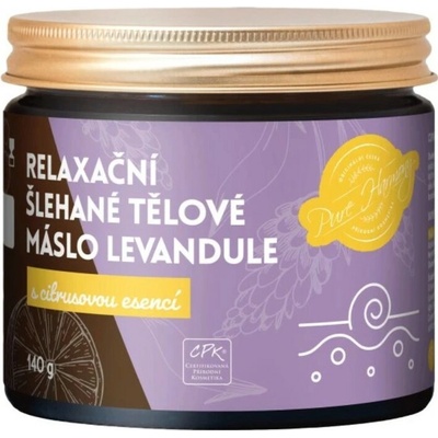 Pure Harmony Relaxační šlehané tělové máslo Levandule s citrusovou esencí 140 g