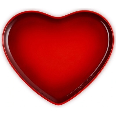 Le Creuset Servírovací tanier Heart 32 cm
