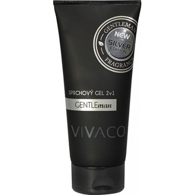 Silver edition sprchový gel 2 v 1 pro muže Gentleman 200 ml