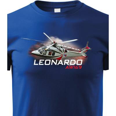 Dětské tričko Leonardo AW169 ModráCanvas Dětské tričko Bezvatriko.cz 3239