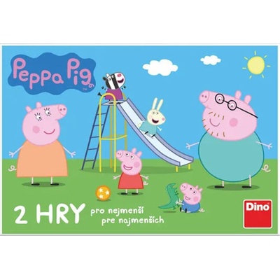 Dino Peppa Pig Pojď si hrát a skluzavky