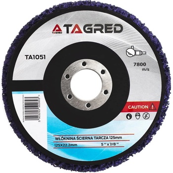 Tagred Brusný kotouč netkaný 125 x 22,2 mm TA1051