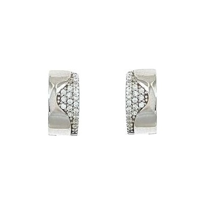 INFINITYSILVER Stříbrné náušnice kroužky ADA OE525