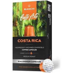 Bianchi Caffe Arte Costa Rica 10 бр. капсули система Nespresso