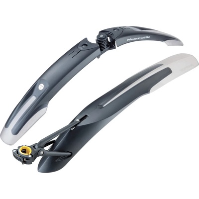 Topeak Калник Topeak DeFender M1 & XC11 Set Mud guard - Black / White - размер 29 Zoll (870-1563-0112)