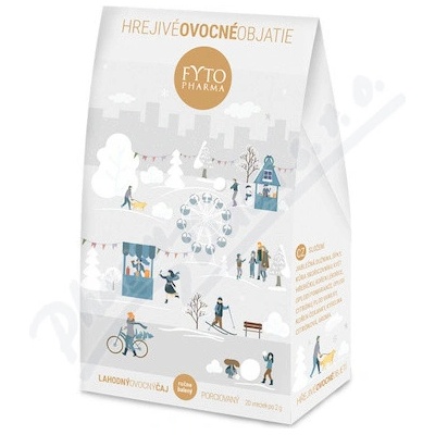 FYTOPHARMA Vánoční Hřejivé ovocné objetí čaj 20 x 2 g