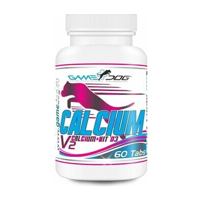 Game Dog Calcium V2 vápnik pre psov 60 tabliet