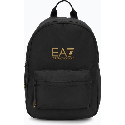 EA7 Emporio Armani Детска градска раница EA7 Emporio Armani Train Core 6 l black / gold logo