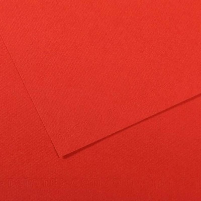 Canson Mi-Teintes barevný papír 21 x 29,7 cm A4 48 odstínů 506 Poppy red