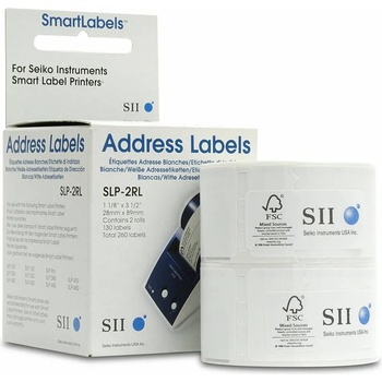 Image 1 of Seiko Етикети Seiko SLP-2RL бяла хартия 28mm x 89mm (42100607)