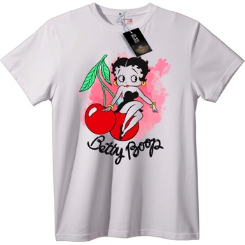NOONEBRAND Тениска Betty Boop Черешка - M, Black
