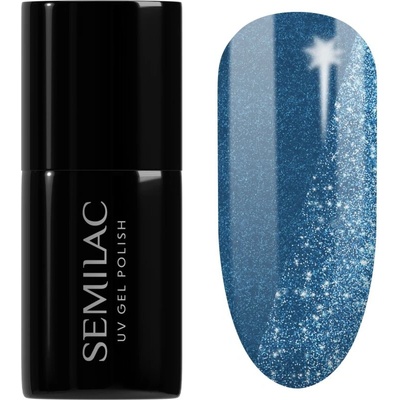 Semilac - gelový lak 409 Staying Hydrated 7ml Modrá