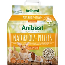 Anibest pelety z prírodného dreva 2 x 10 l 11 kg