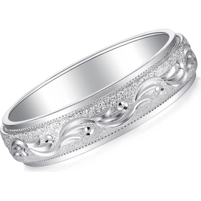 Olivie Snubní stříbrný prsten TOKIO 9046