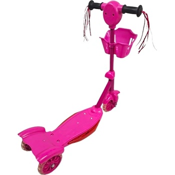 Image 1 of BodyFlex Детска Тротинетка - триколка Bodyflex, розова